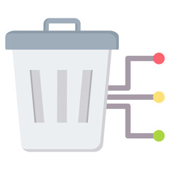 Waste Management Flat Icon