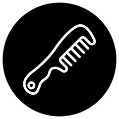 Hair comb Vector Icon Design Illustration