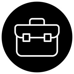 Briefcase Vector Icon Design Illustration