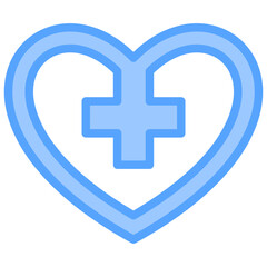 Health Blue Icon