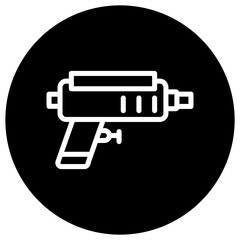 Toy gun Vector Icon Design Illustration