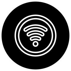 Wifi signal Vector Icon Design Illustration