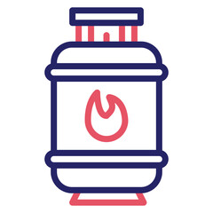 Gas Cylinders Icon