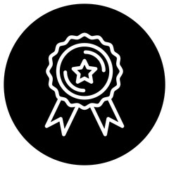 Fototapeta premium Award Vector Icon Design Illustration