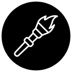 Flame Vector Icon Design Illustration