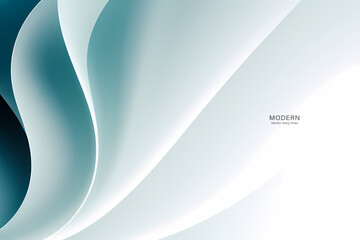 Abstract Black on White Background. colorful wavy design wallpaper. creative graphic 2 d illustration. trendy fluid cover with dynamic shapes flow.