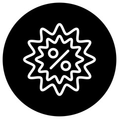 Discount Vector Icon Design Illustration
