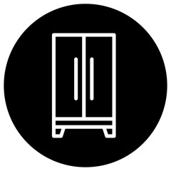 Fridge Vector Icon Design Illustration