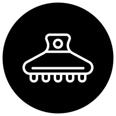 Hair clamp Vector Icon Design Illustration