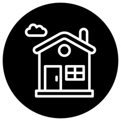 House Vector Icon Design Illustration