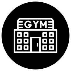 Gym Vector Icon Design Illustration