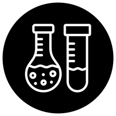 Lab test Vector Icon Design Illustration