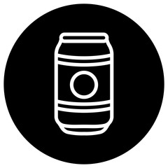 Can Vector Icon Design Illustration