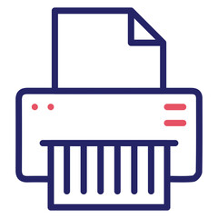 Paper Shredder Icon