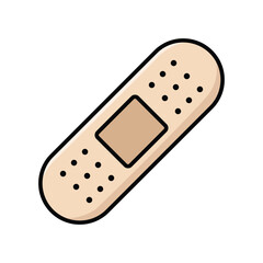 bandage icon vector design template simple and clean