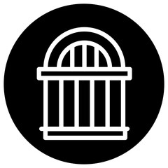 Door Vector Icon Design Illustration