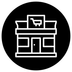 Store Vector Icon Design Illustration