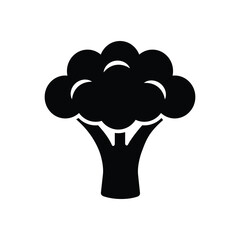 broccoli icon vector design template simple and clean