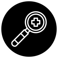 Fototapeta premium Research Vector Icon Design Illustration