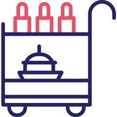 Serving Cart Icon