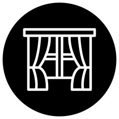 Window Vector Icon Design Illustration