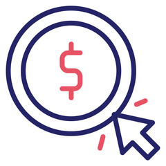 Fototapeta premium Pay Per Click Icon