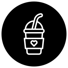 Smoothie Vector Icon Design Illustration