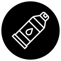 Acrylics Vector Icon Design Illustration