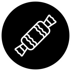 Toffee Vector Icon Design Illustration