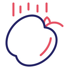 Falling Apple Icon