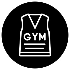 Vest Vector Icon Design Illustration