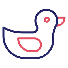 Duck Toy Icon