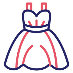 Wedding Female Dress Icon