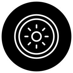 Brightness Vector Icon Design Illustration