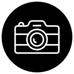 Camera Vector Icon Design Illustration