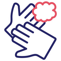 Obraz premium Washing Hands Icon