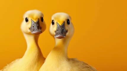 Cute Ducklings Exploring World, HD, Background Wallpaper, Desktop Wallpaper