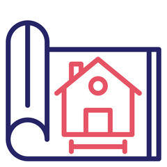 House Blueprint Icon