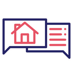 House Chat Icon