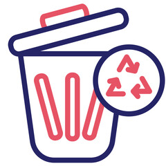 Trash Recycle Icon