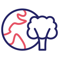Green Planet Icon
