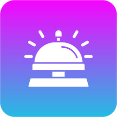 Fototapeta premium Reception Bell Icon