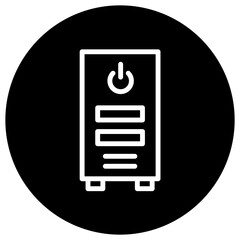 Cpu Vector Icon Design Illustration