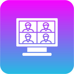 Online Meeting Icon