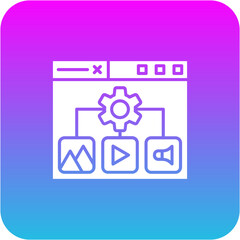 Content Management Icon
