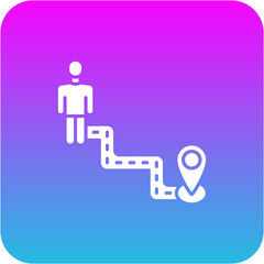 Location Distance Icon