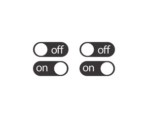 Turn off icon vector symbol design illustration