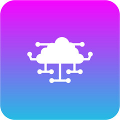 Cloud Computing Icon