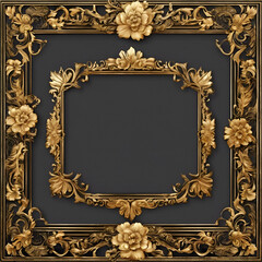 gold frame