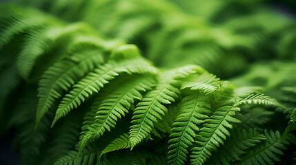 fern leaf in the forest, fern plant